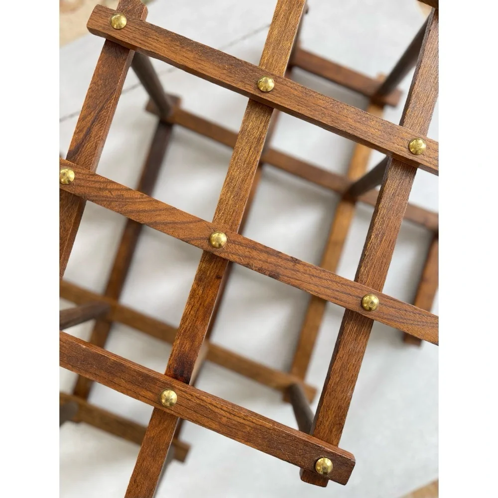 Vintage wooden expandable